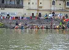 Picture of waterfront ghat