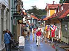 Picture of shops in the city centre