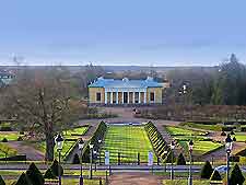 View of the city's Botanical Gardens