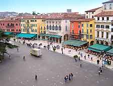 Different view of the Piazza Bra