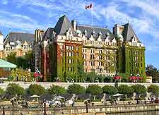 Photo of the harbourfront Fairmont Empress Hotel