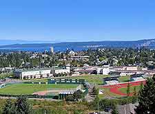 Nanaimo cityscape view