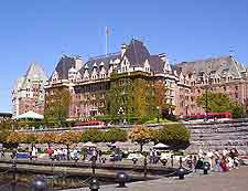 Harbourfront view, showing the Fairmont Hotel