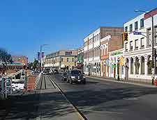 View along Wharf Street