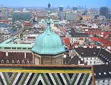 View of rooftops across Vienna