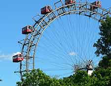 Picture of the Riesenrad at the Prater Amusement Park