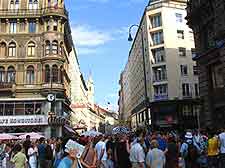 Picture of central shops and cafes