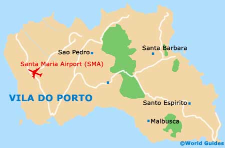 Vila do Porto map