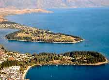 Aerial view photo of Wanaka