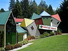 Image showing buildings at Puzzling World