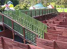 Photo of maze at Stuart Landsborough's Puzzling World