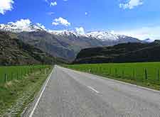 Image showing the road to Mount Aspiring