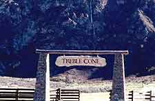Picture of Treble Cone signpost