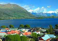 Photograph showing Wanaka, New Zealand