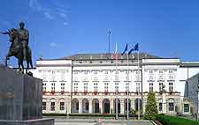 Image of the Presidential Palace (Palac Prezydencki)