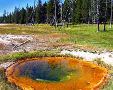 Photo of a hot spring