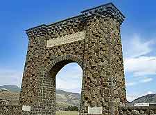 Picture of Gardiner's Roosevelt Arch (North Gate)