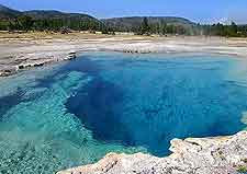 Picture of the Sapphire Pool, West Yellowstone