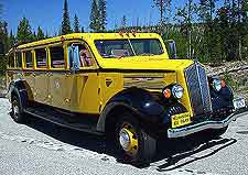 Image of tourist sightseeing bus