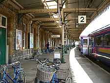 Photo along Weston Super Mare's station platform