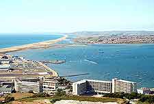 View across Portland Harbour