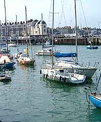 Photo of boats in the Old Harbour