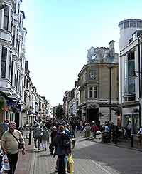 Photo of Weymouth shopping area