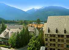 Aerial view picture of Whistler