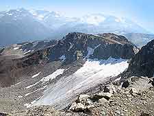 View of Whistler Glacier Bowl