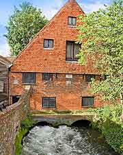 Image of the riverside Winchester City Mill