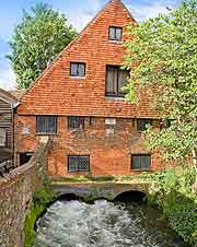 Image of the riverside Winchester City Mill
