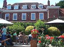 View of the Royal Hotel gardens