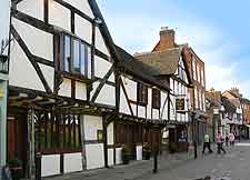 Image of period shop fronts on Friar Street