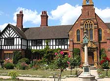 Photo of the historical Greyfriars building