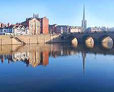 Image of the River Severn, showing Glover's Needle