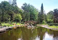 Picture of the beautiful Japanese Gardens (Ogrod Japonski)