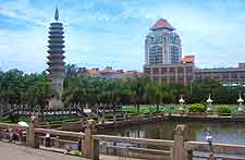 View of the cityscape and landmarks