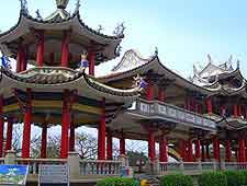 Picture of temple buildings in the Jimei area