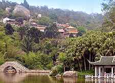 View of the Wanshi Botanical Garden