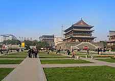 View of the Drum Tower (Gu Lou)