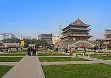 View of the Drum Tower (Gu Lou)