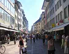 View of Winterthur city